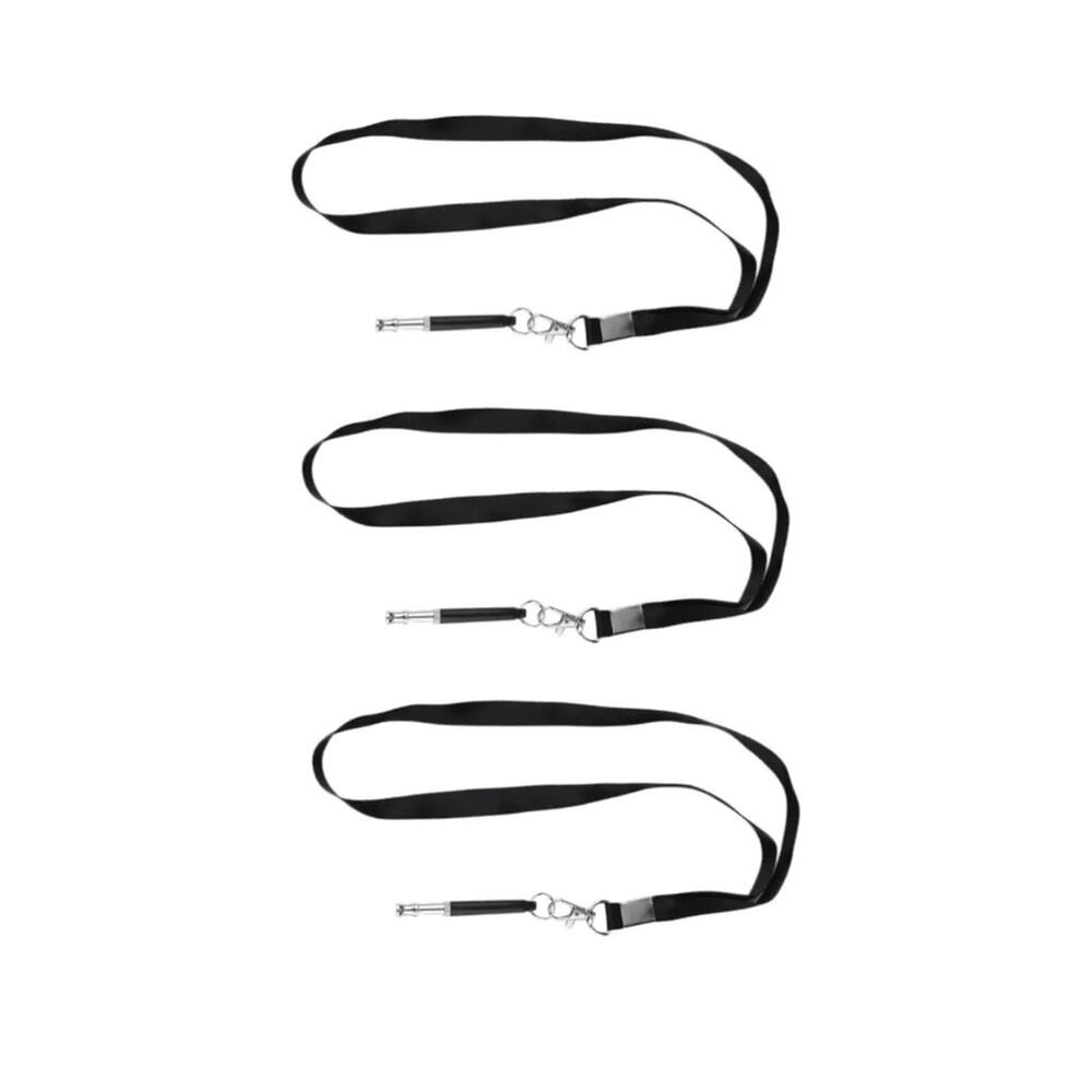 3pcs Dog Barking‎ Control Whistle Frequency
Black   for Dog Obedience